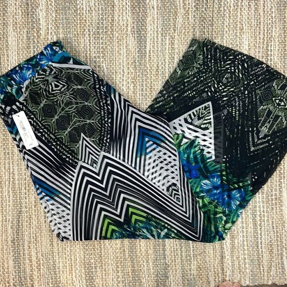 Bisou Bisou Sheer Pants with Black Shorts - Picture 1 of 7